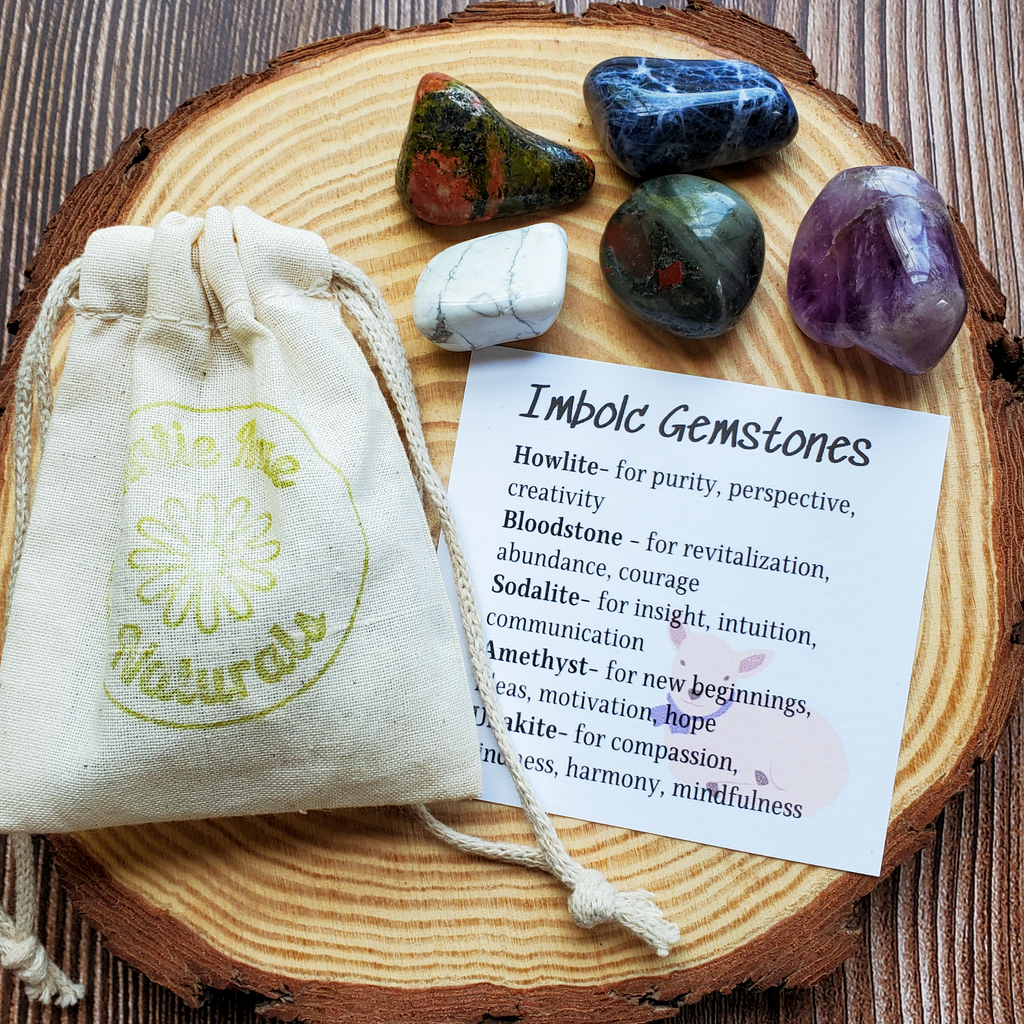 Imbolc Gemstone Set – Renewal Crystal Collection for Clarity, Inspiration & New Beginnings