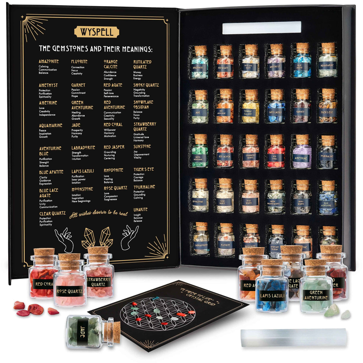 30 PCS Gemstone Kit