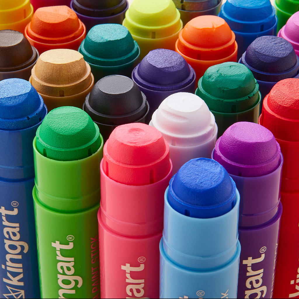 Tempera Paint Sticks, 60 Colors