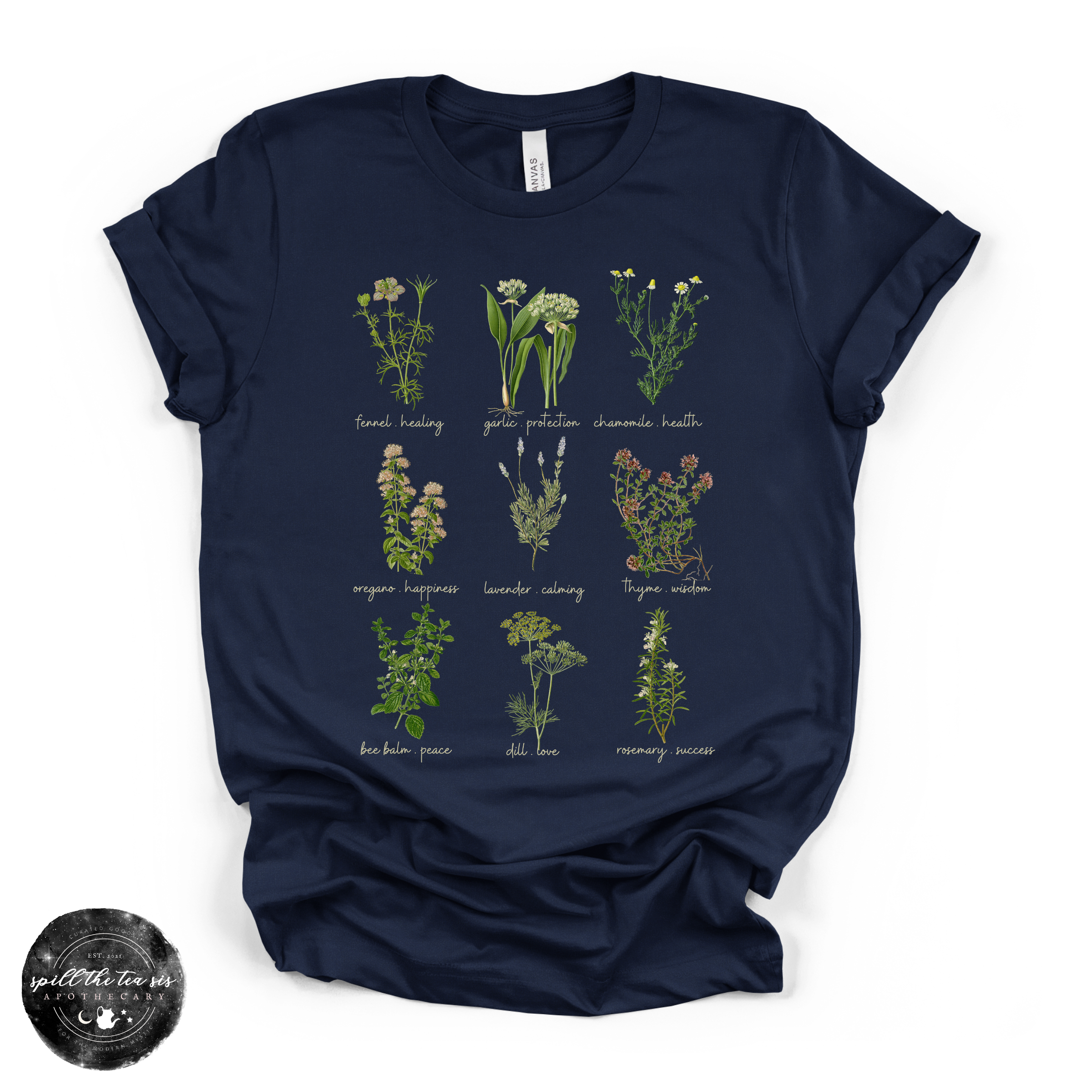 Kitchen Witch Tee (WHITE DESIGN)| Witchy Kitchen Graphic T-Shirt