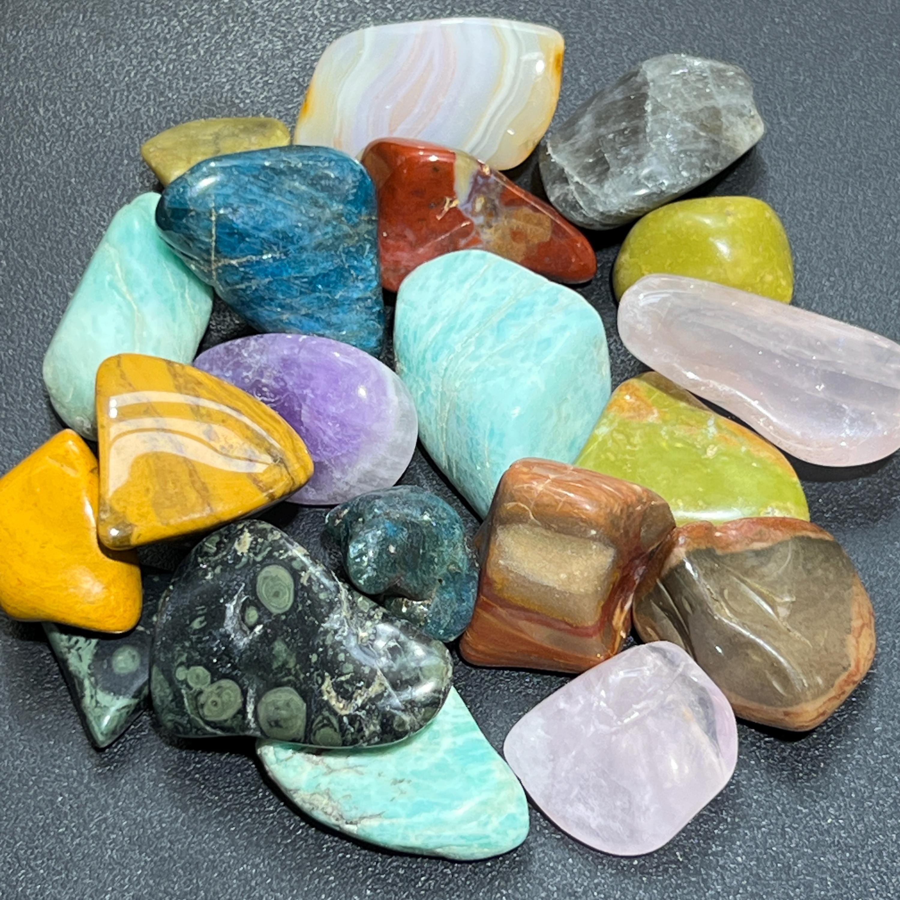 Assorted Tumbled Stones And Crystals Mix (By The Ounce or Pound)