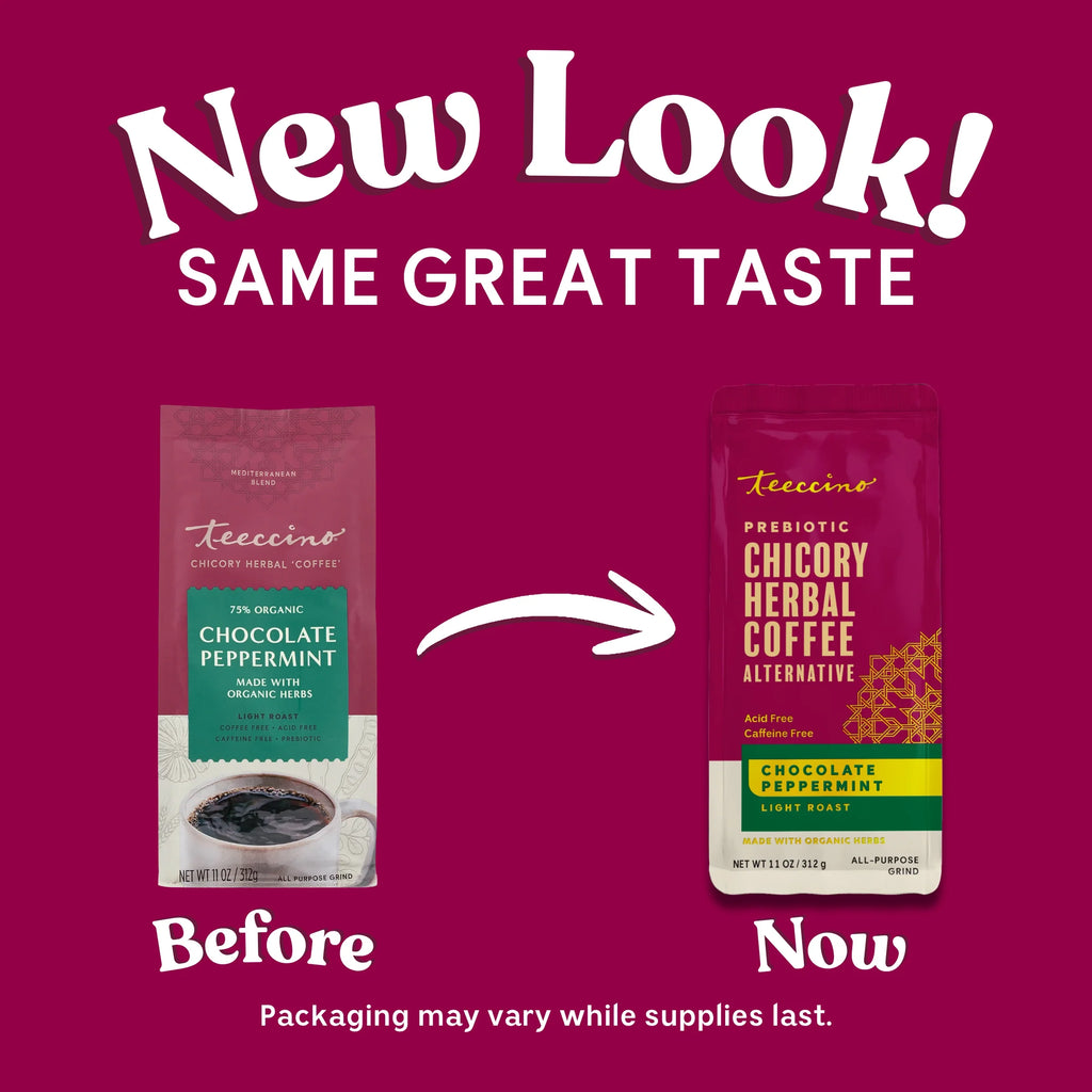 Chocolate Peppermint Chicory Herbal Coffee