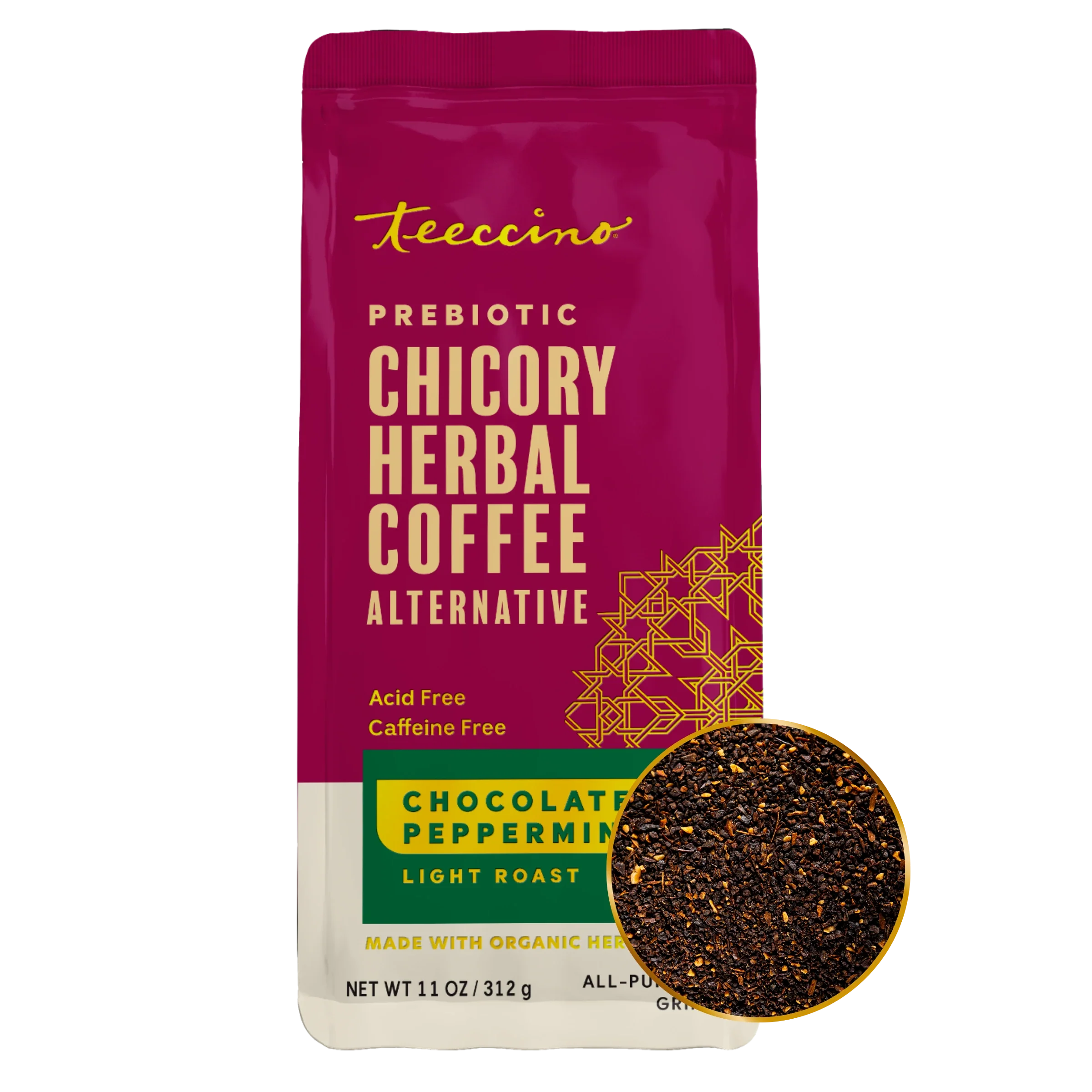 Chocolate Peppermint Chicory Herbal Coffee
