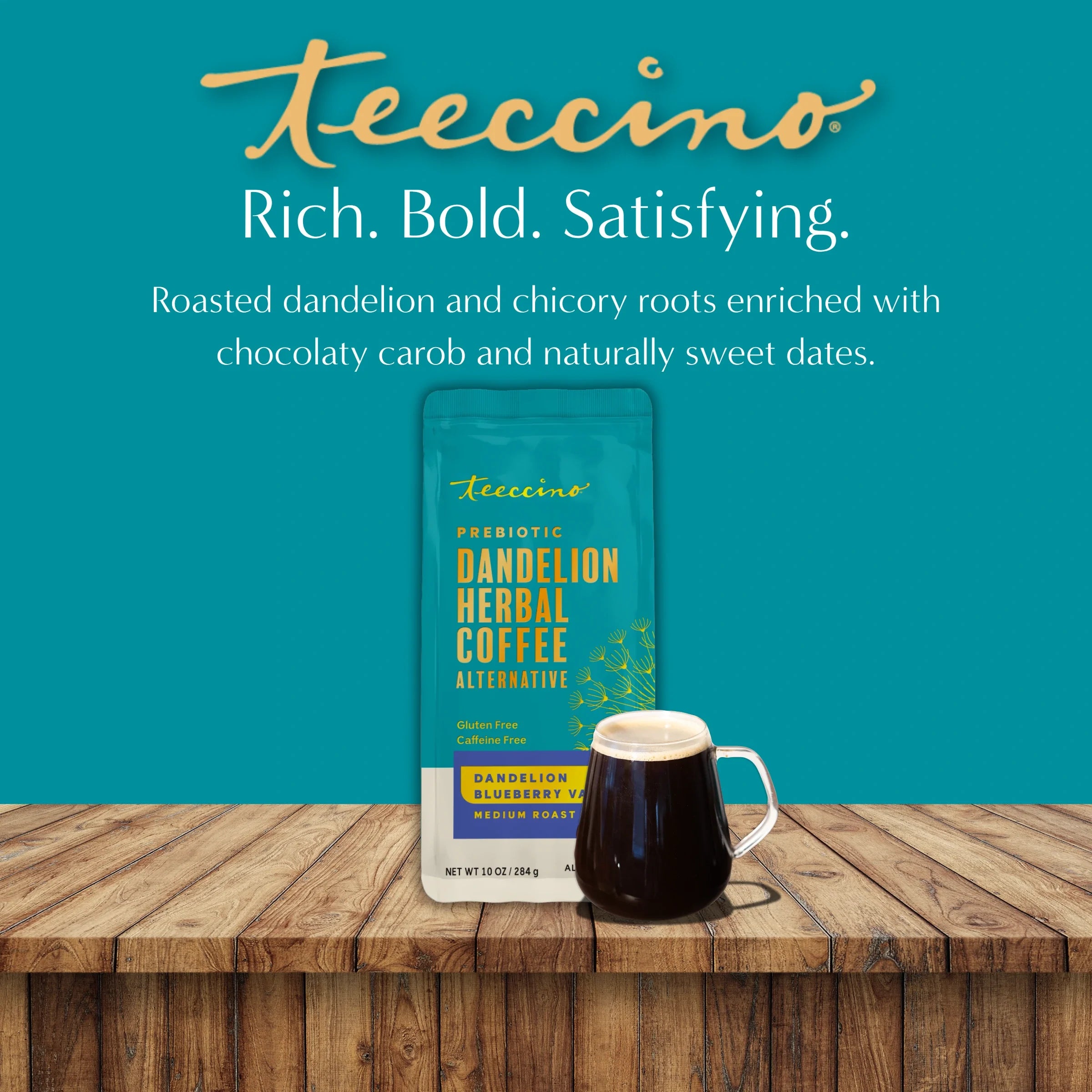 Blueberry Vanilla Chicory Herbal Coffee
