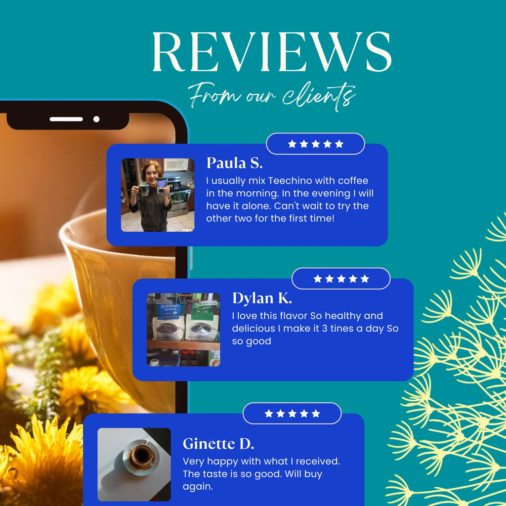 Blueberry Vanilla Chicory Herbal Coffee