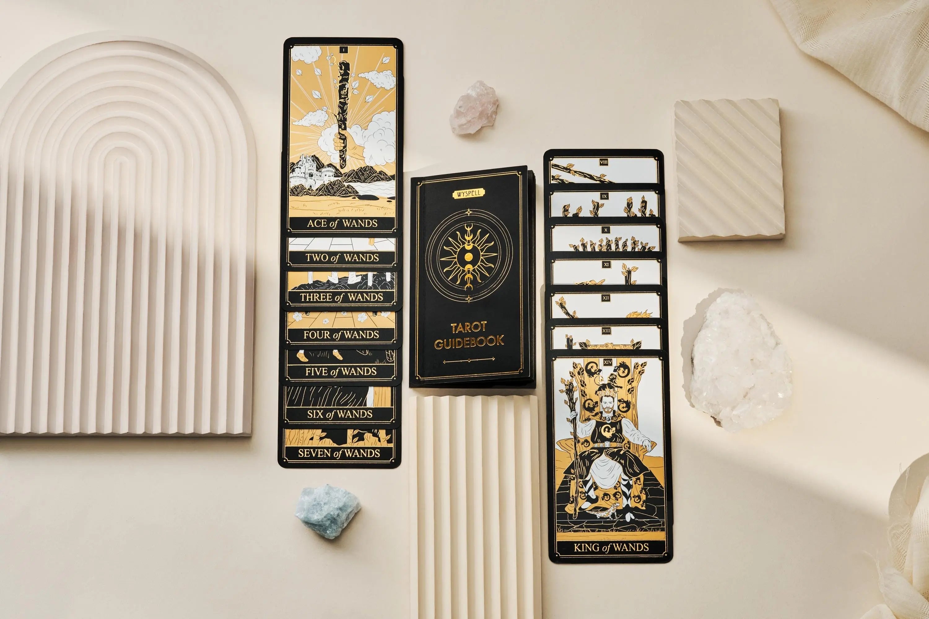 Gold Tarot Deck