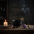 Crystalo - Cast Iron Cauldron - BSW-76