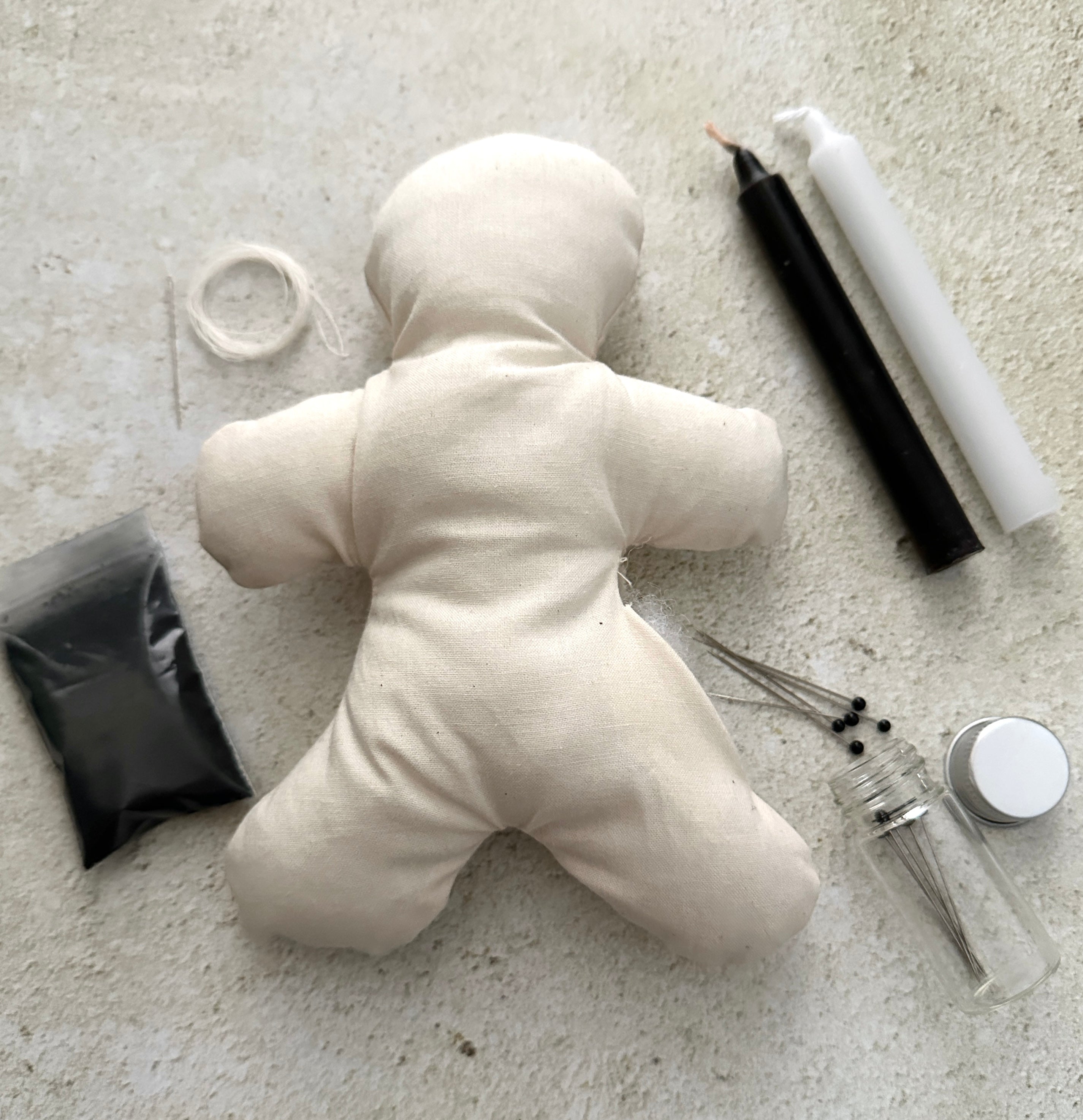 Poppet Doll Kit - Voodoo Doll - Witchcraft Ritual