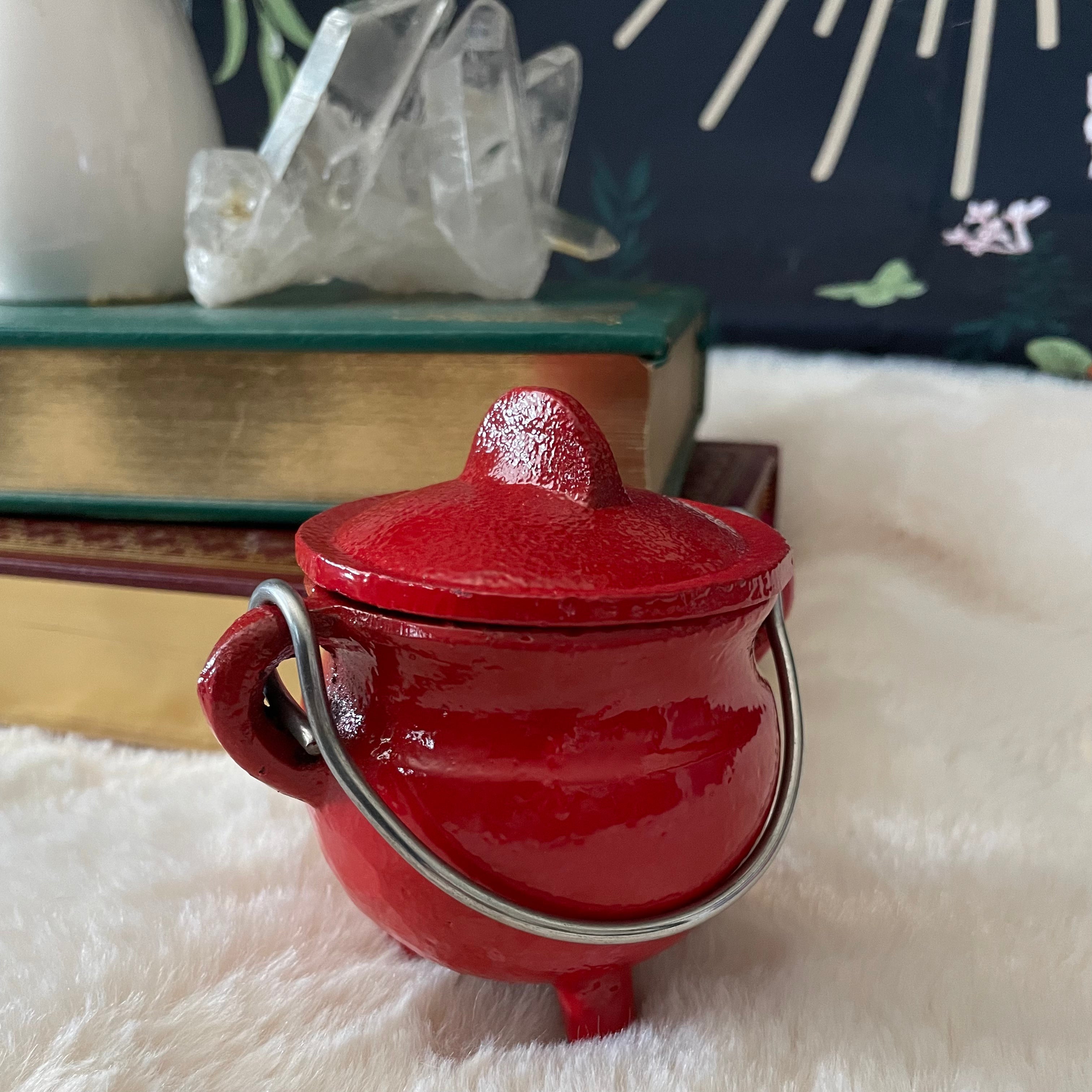 Cast Iron Cauldron with Lid