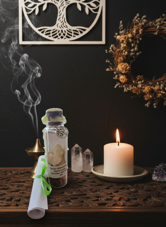 Good Luck Intention Spell Jar