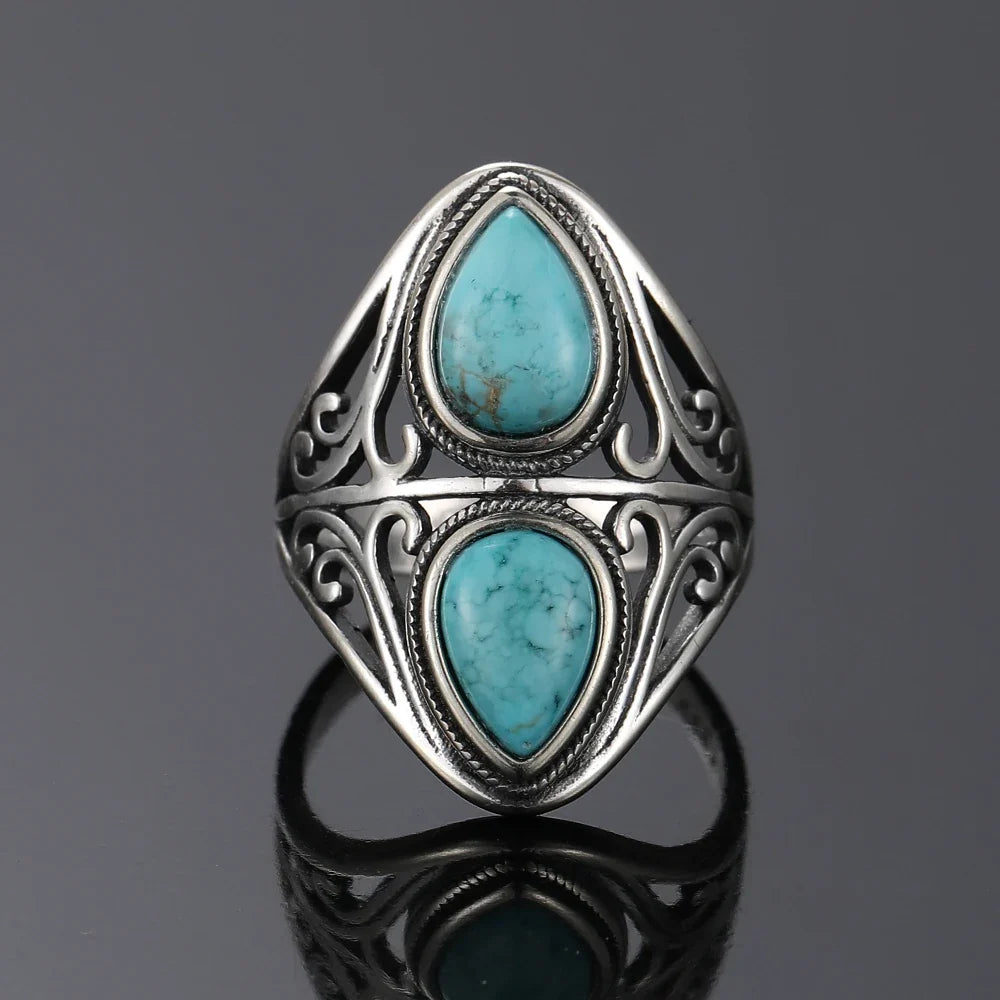 925 Sterling Silver Turquoise Ring