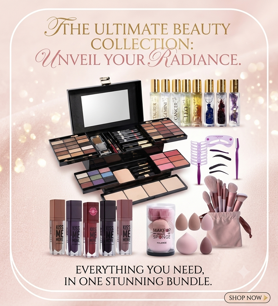 Makeup and spray bundle