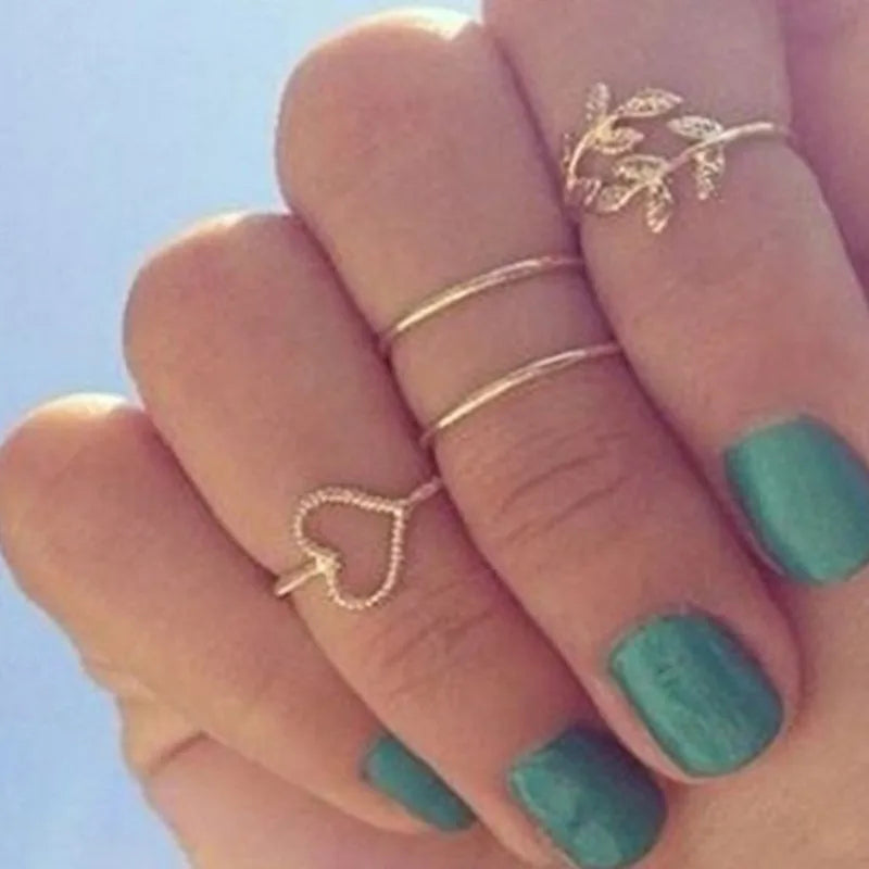 Bohemian Witchy Trendy Ring Sets