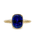 Sterling Silver Mini Sapphire Cushion Ring