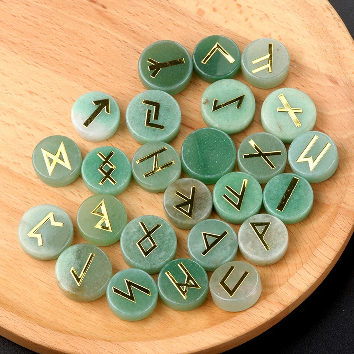 Round Crystal Runes