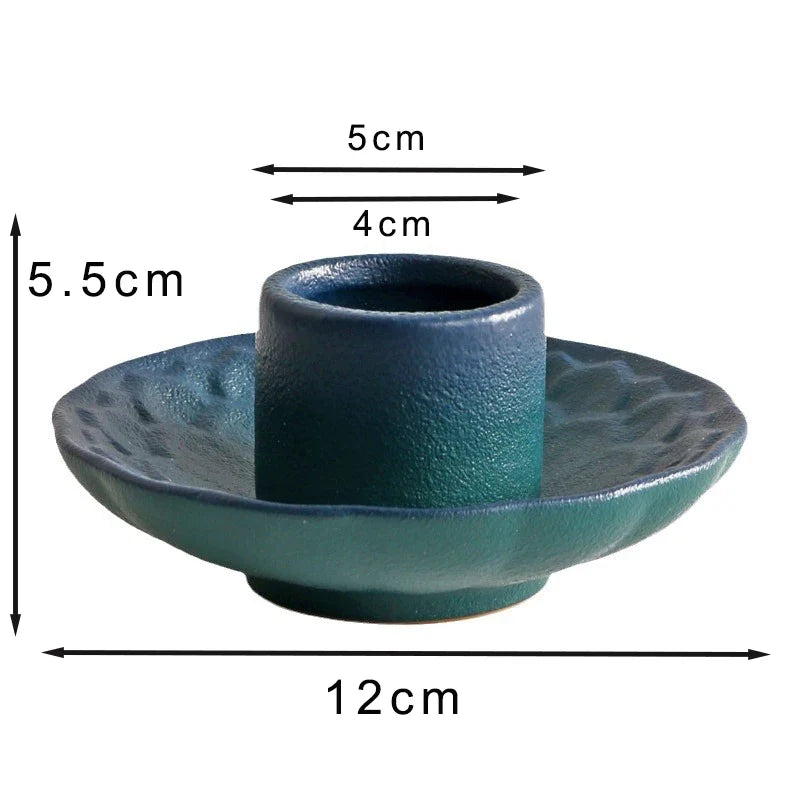 Lotus Palo Santo Holder Ceramic Sage Holder Incense Holder Ash Catcher Tray Incense Burner for Meditation Yoga Room