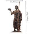 Greek Medical God Sculpture Asclepius Medicine Statue for Home Desktop Decoration Indoor Ornaments Sculptural Home Decor Gift