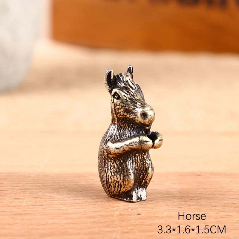 Mini Metal Incense Stick Holder | Chinese Zodiac Animal Incense Burner