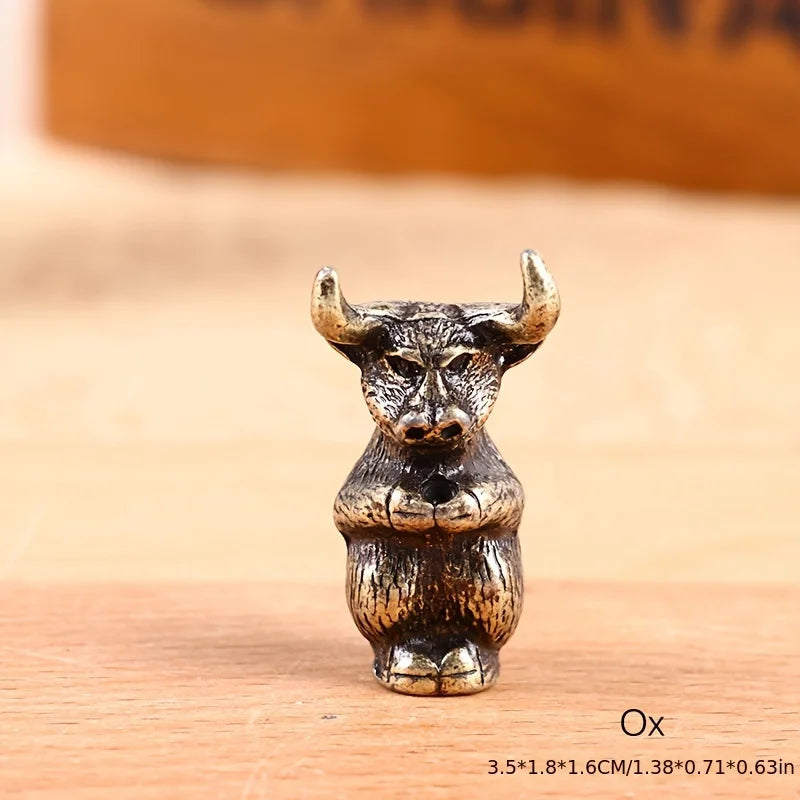 Mini Metal Incense Stick Holder | Chinese Zodiac Animal Incense Burner