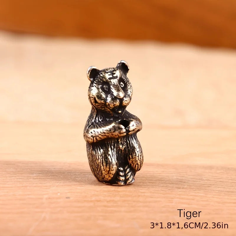 Mini Metal Incense Stick Holder | Chinese Zodiac Animal Incense Burner