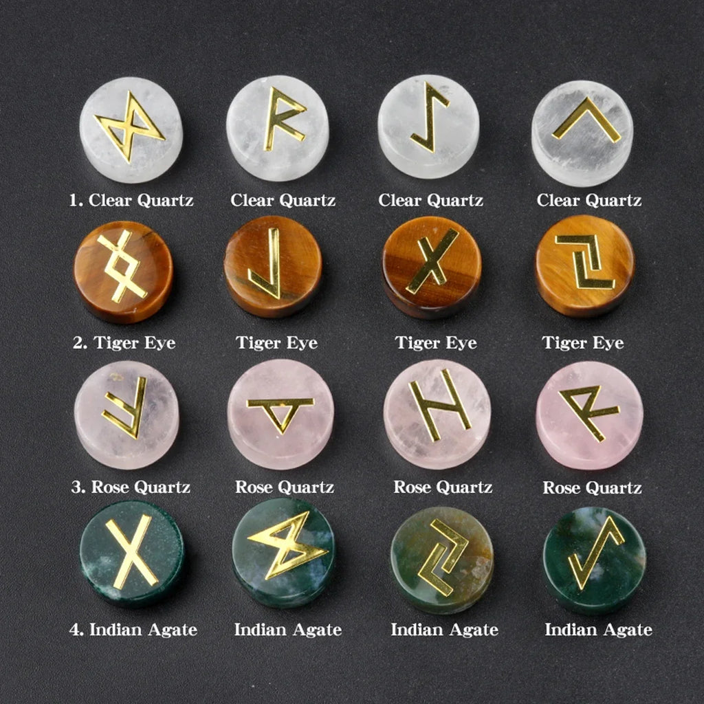 Round Crystal Runes