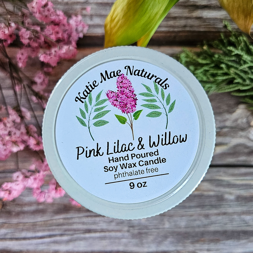 Ostara Ritual Candle – Lilac Spring Soy Candle for Renewal, Growth & Spring Equinox Rituals