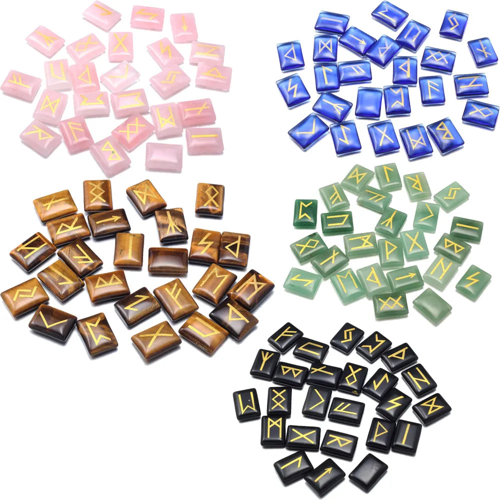 Crystal Rectangle Runes