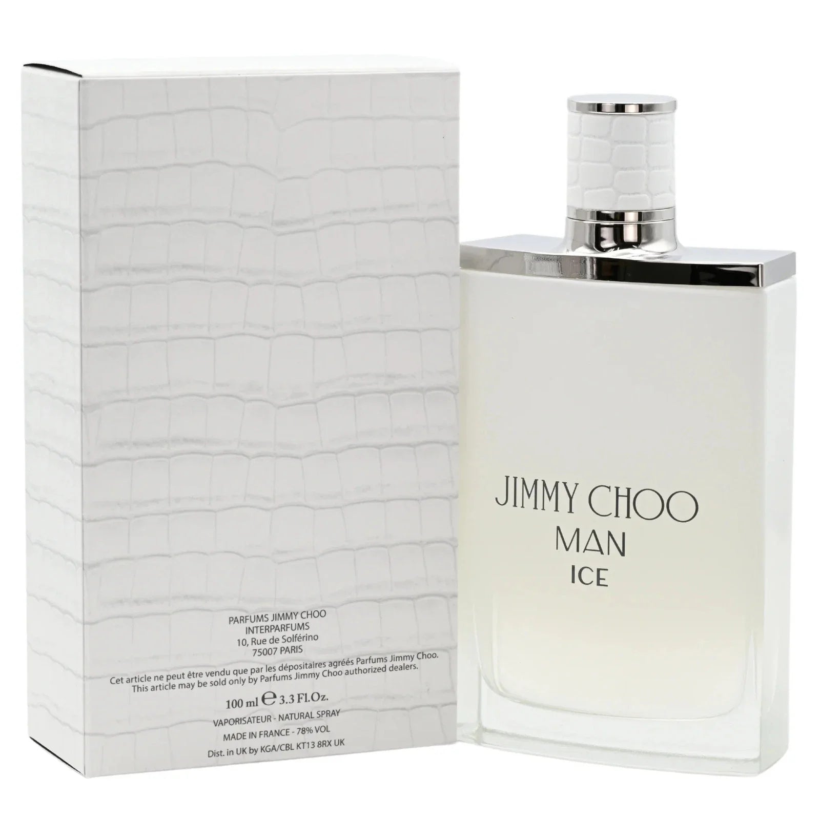 Jimmy Choo Man Ice Eau de Toilette Spray 3.3 oz for Men