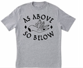 As Above So Below Witch Unisex Shirt Tee Clothing Horror Halloween