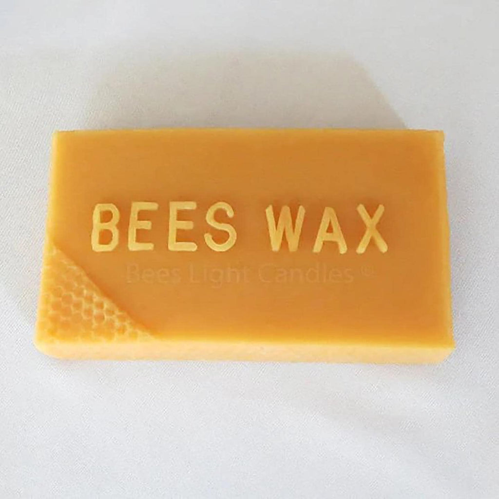 100% Pure Beeswax Blocks – Handcrafted in the USA