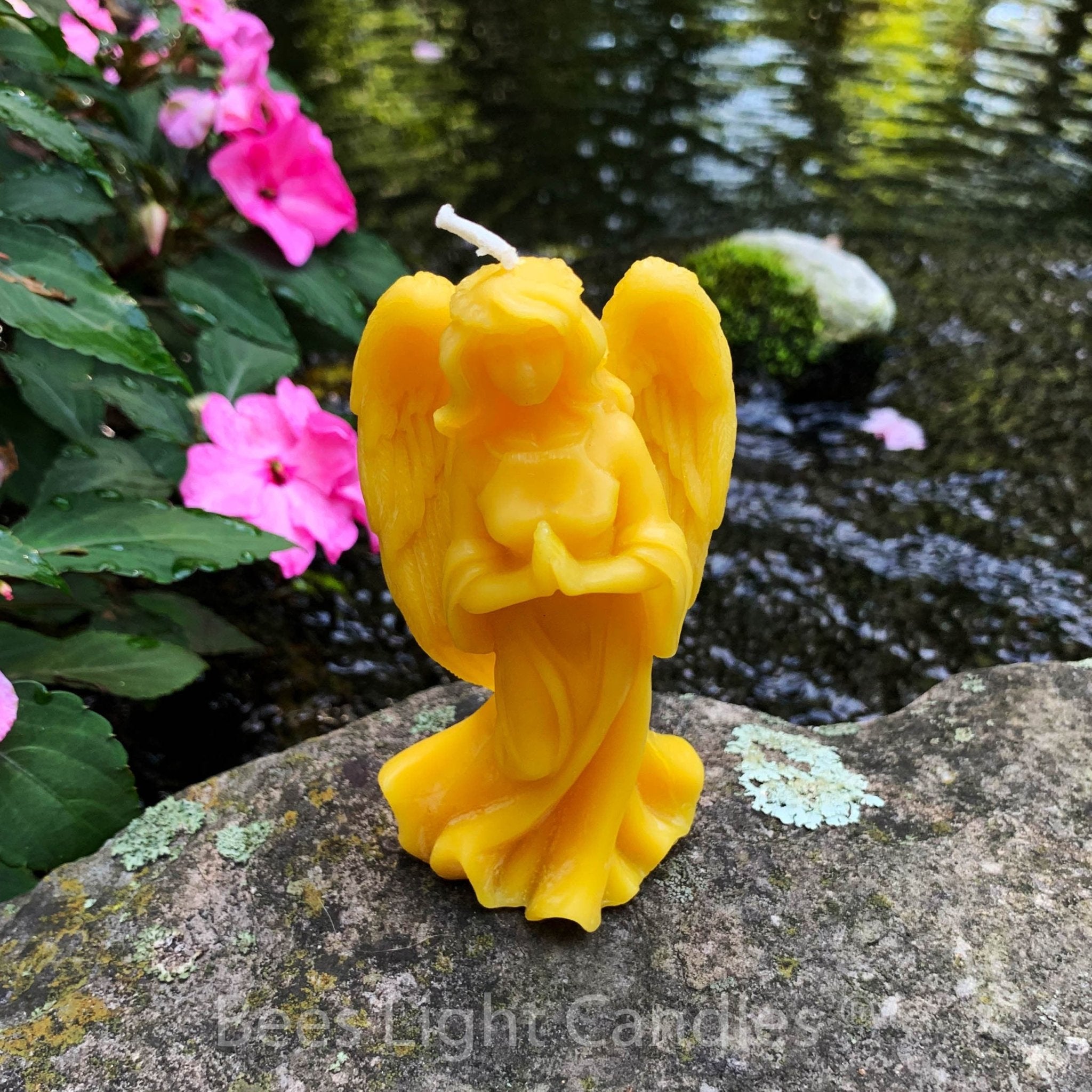 Angel Beeswax Candle Set