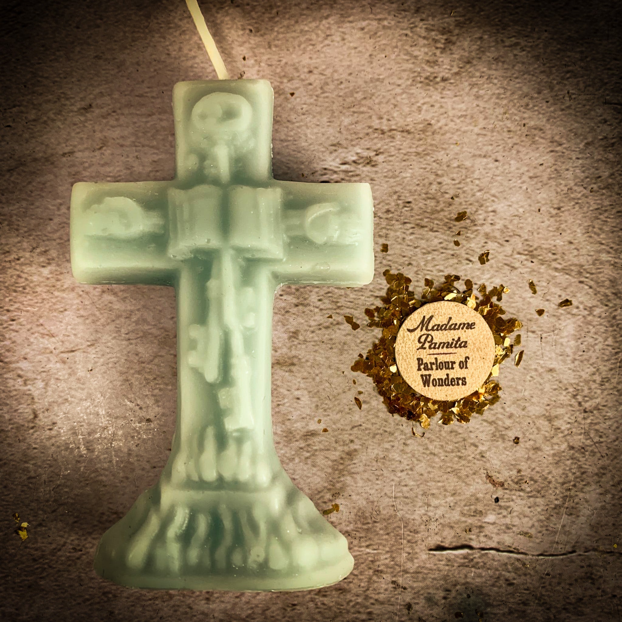 Beeswax Uncrossing Spell Candle - Remove Hexes, Curses & Jinxes