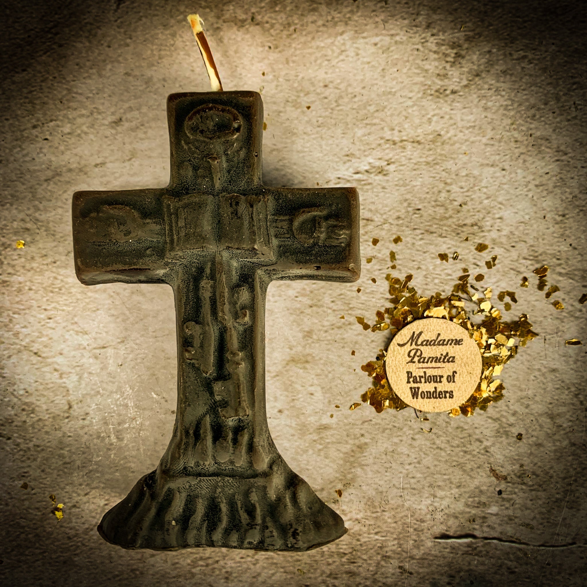 Beeswax Uncrossing Spell Candle - Remove Hexes, Curses & Jinxes