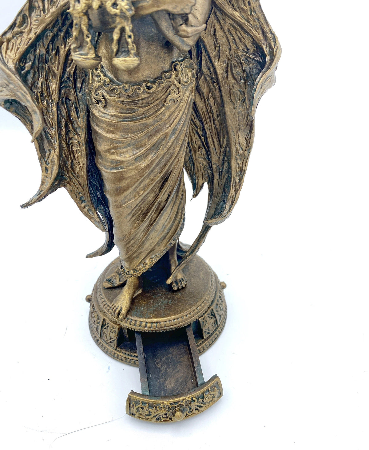 Nemesis/ Themis Statue: Goddess of Justice and Vengeance | Mythological Gods Figurine | Myths and Legends Statue |Statue for Gothic Decor