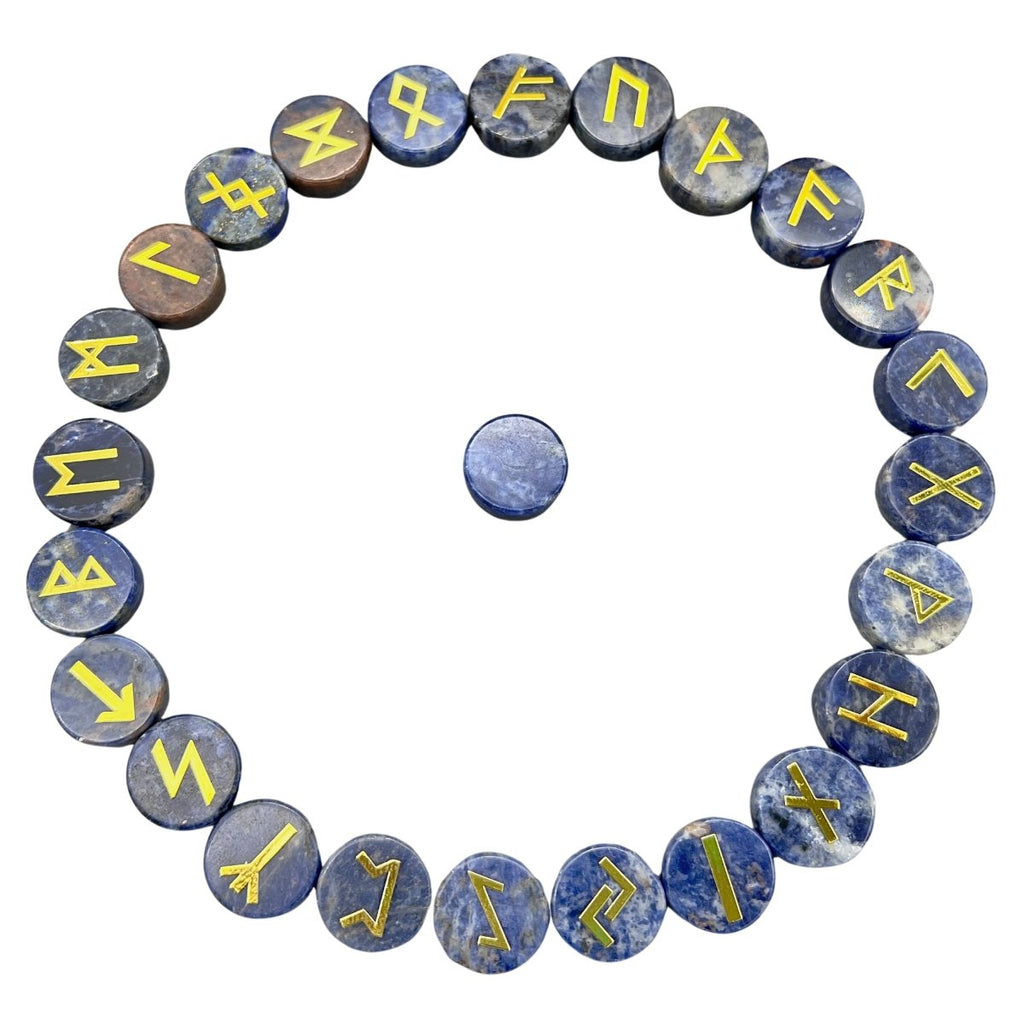 Gemstone Rune Stones ( 25 Pc Sets )