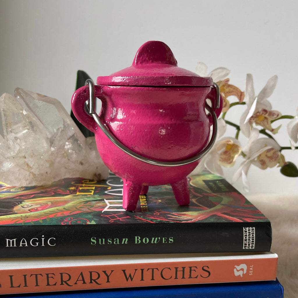 Cast Iron Cauldron with Lid