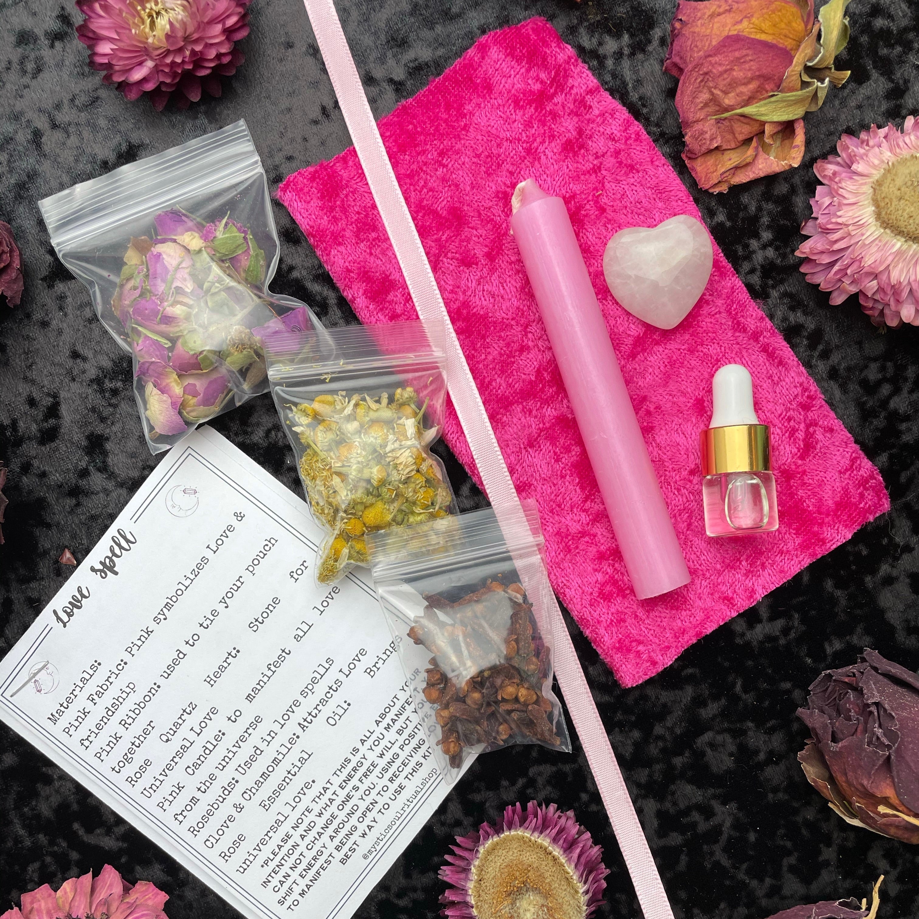 Love Spell Ritual Kit