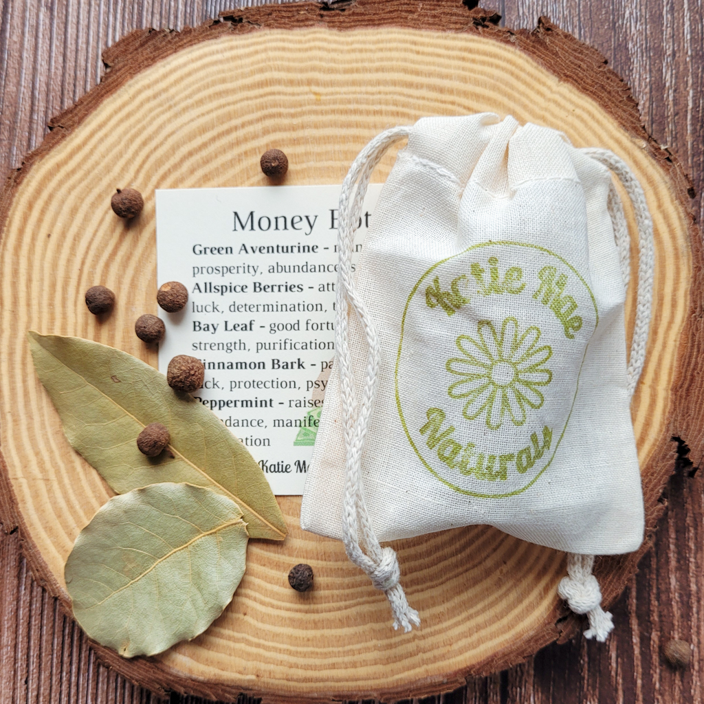 Money Spell Bottle, Herbs for Attracting Wealth and Abundance