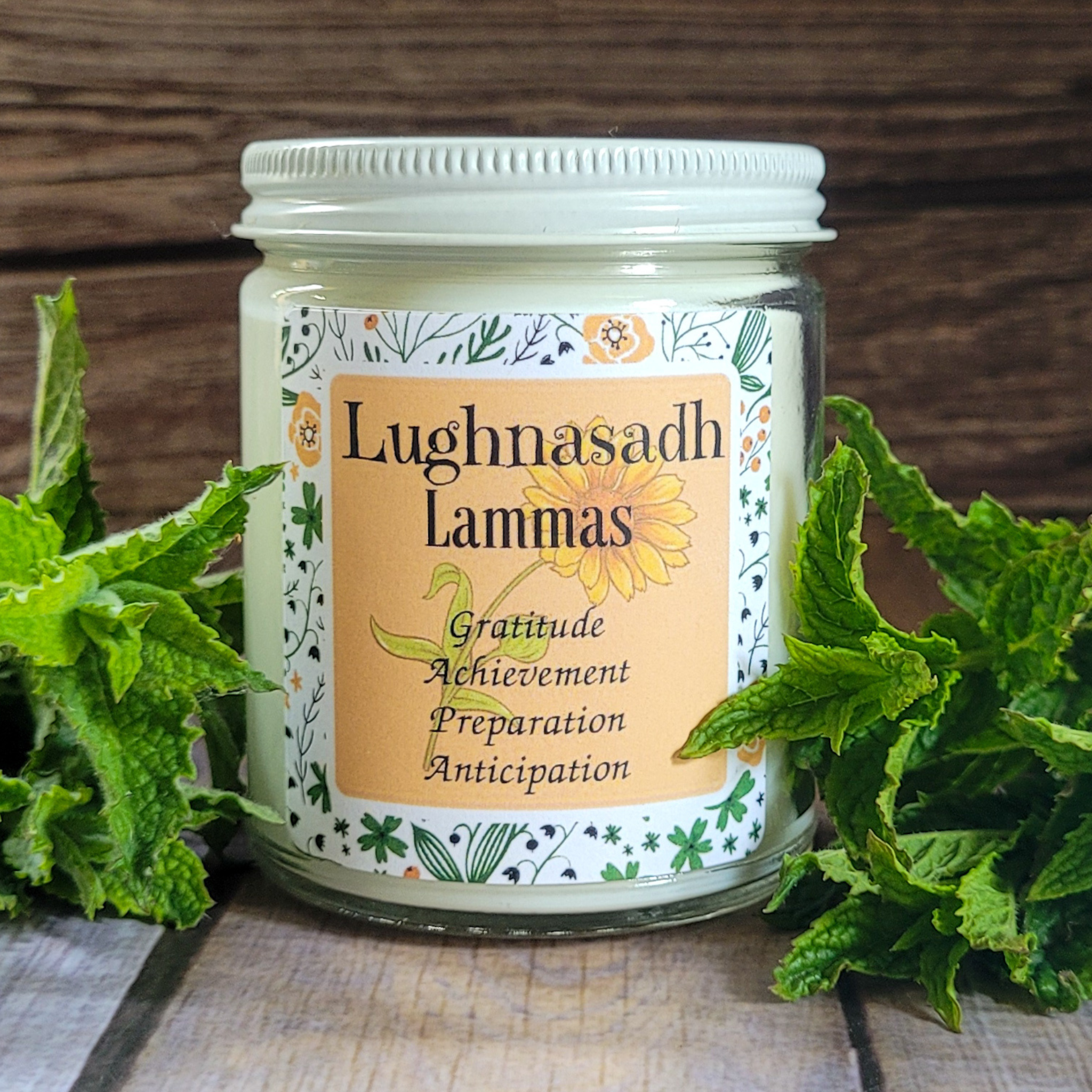 Lughnasadh Ritual Candle – Blackberry Bread Soy Candle for Harvest, Gratitude & Late Summer Rituals