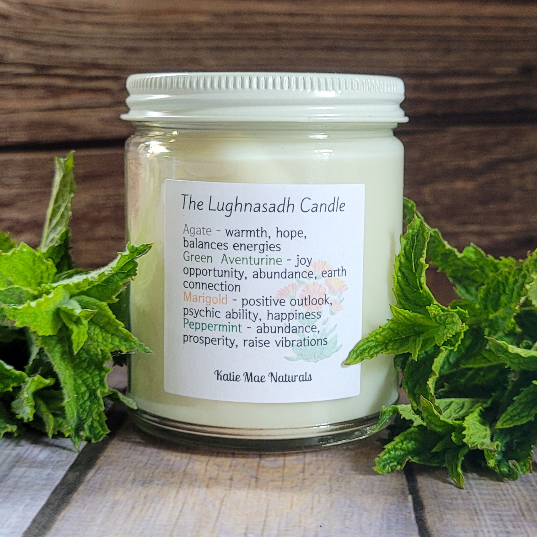 Lughnasadh Ritual Candle – Blackberry Bread Soy Candle for Harvest, Gratitude & Late Summer Rituals