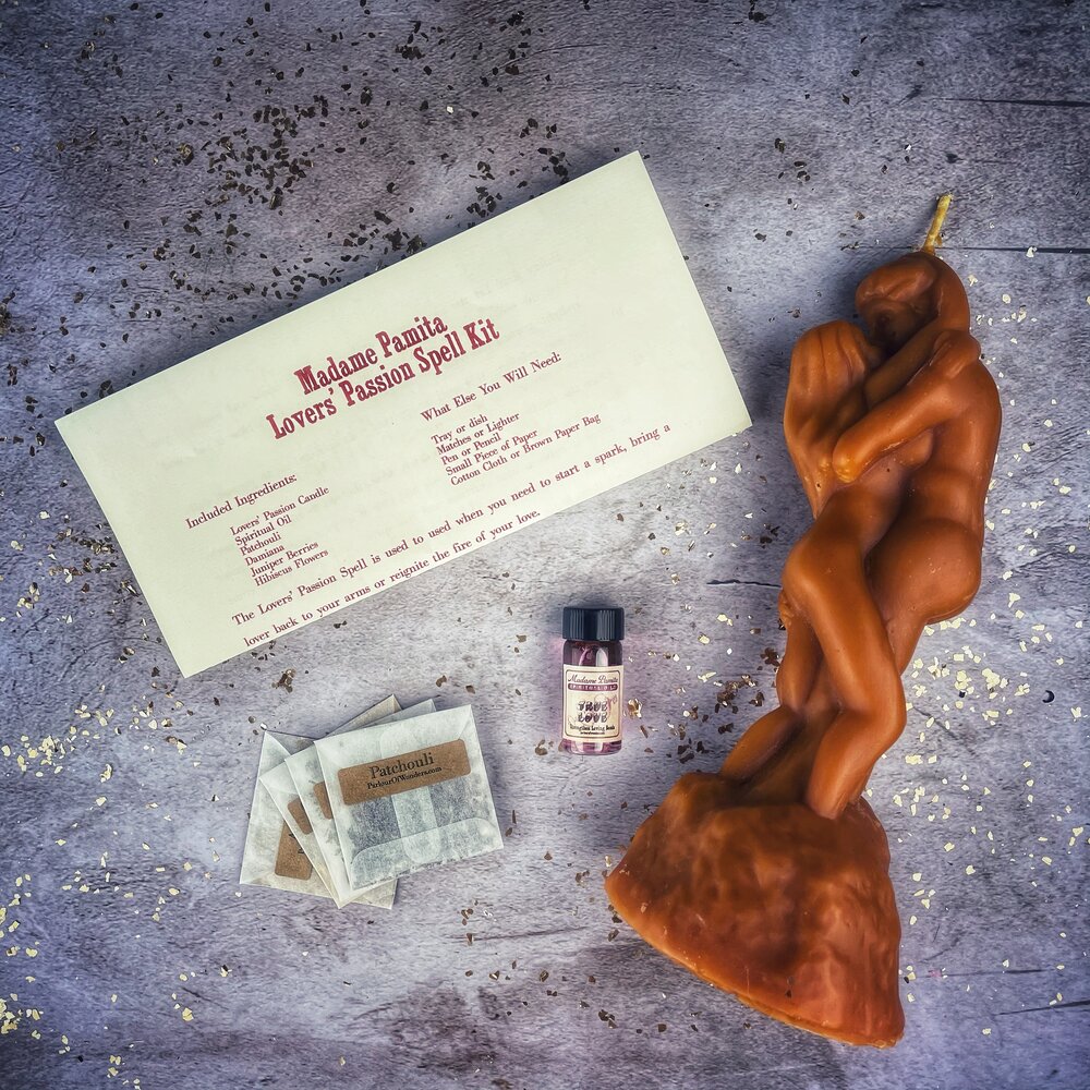 Lovers Passion Candle Spell Kit - Ignite Romance & Desire