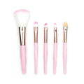 Soft And Cute 5Pcs Makeup Brushes Set Eye Shadow Eyebrow Eyeliner Blush Loose Foundation Powder Professional Lip Women Cosmetic Tools