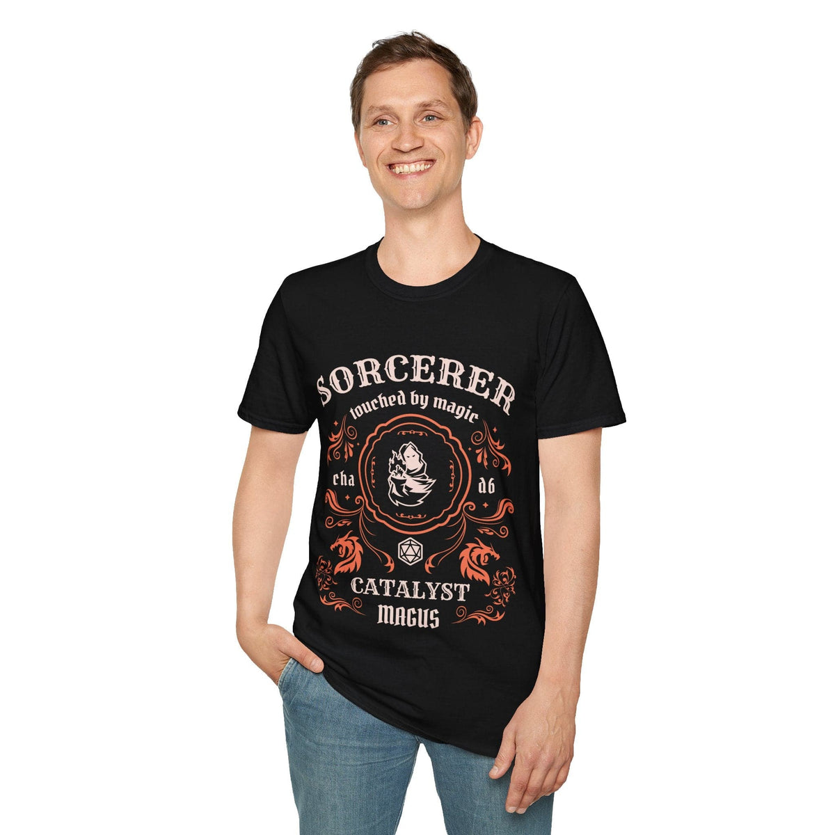 Sorcerer Class Vintage Label T-Shirt